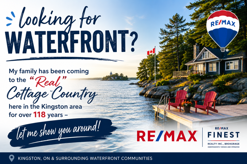 Kingston Area MLS waterfront search Jeff Ross Real Estate